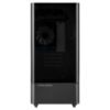 Picture of Prologix Lumi GM-01AB Glass Black: Midi Tower, MicroATX/ITX, 3 x 120 mm ARGB Fans Included, 120 mm Rear& 280 mm Top Radiator Support, Tempered Glass