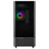 Picture of Prologix Lumi GM-01AB Glass Black: Midi Tower, MicroATX/ITX, 3 x 120 mm ARGB Fans Included, 120 mm Rear& 280 mm Top Radiator Support, Tempered Glass