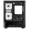 Picture of Prologix Lumi GM-01AB Glass Black: Midi Tower, MicroATX/ITX, 3 x 120 mm ARGB Fans Included, 120 mm Rear& 280 mm Top Radiator Support, Tempered Glass