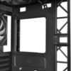 Picture of Prologix Lumi GM-01AB Glass Black: Midi Tower, MicroATX/ITX, 3 x 120 mm ARGB Fans Included, 120 mm Rear& 280 mm Top Radiator Support, Tempered Glass