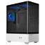 Picture of Prologix Lumi GM-01AW Glass White: Midi Tower, MicroATX/ITX, 3 x 120 mm ARGB Fans Included, 120 mm Rear& 280 mm Top Radiator Support, Tempered Glass