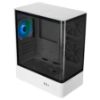 Picture of Prologix Lumi GM-01AW Glass White: Midi Tower, MicroATX/ITX, 3 x 120 mm ARGB Fans Included, 120 mm Rear& 280 mm Top Radiator Support, Tempered Glass