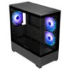 Picture of Prologix Axon GM-03AB Glass Black: Midi Tower, MicroATX/ITX, 3 x 120 mm ARGB Fans Included, 120 mm Rear& 360 mm Top Radiator Support, Tempered Glass
