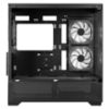 Picture of Prologix Axon GM-03AB Glass Black: Midi Tower, MicroATX/ITX, 3 x 120 mm ARGB Fans Included, 120 mm Rear& 360 mm Top Radiator Support, Tempered Glass